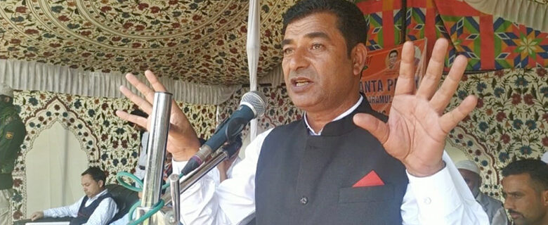 بارہمولہ میں بی جے پی کے یوم تاسیس کے سلسلے میں ایک عوامی جلسہ منعقد