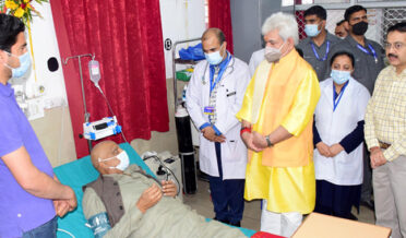 ٰؒلیفٹیننٹ گورنر نے جموں وکشمیر یوٹی کے تمام اَضلاع میں10بستروں پر مشتمل