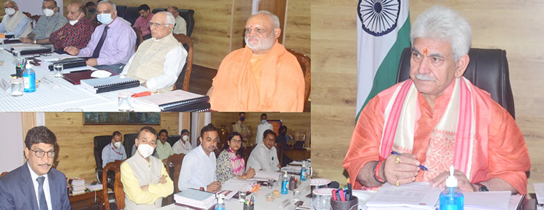 منوج سنہا نے شری ماتا ویشنو دیوی شرائن بورڈ میٹنگ کی صدارت کی