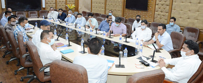 Parmar reviews flood management plan for Jhelum & Tawi-20