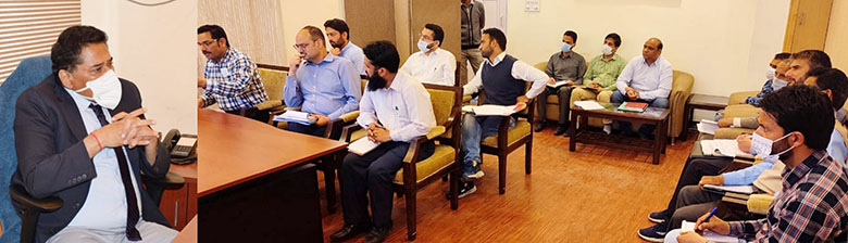 پرنسپل سیکرٹری نے محکمہ کان کنی کے کام کاج اور پیش رفت کا جائیزہ لیا