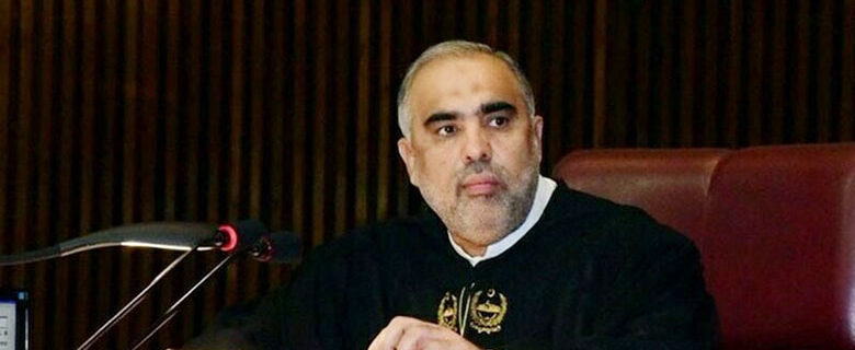 اسپیکر پاکستانی اسمبلی اسد قیصر نے اپنے عہدے سے استعفیٰ دے دیا