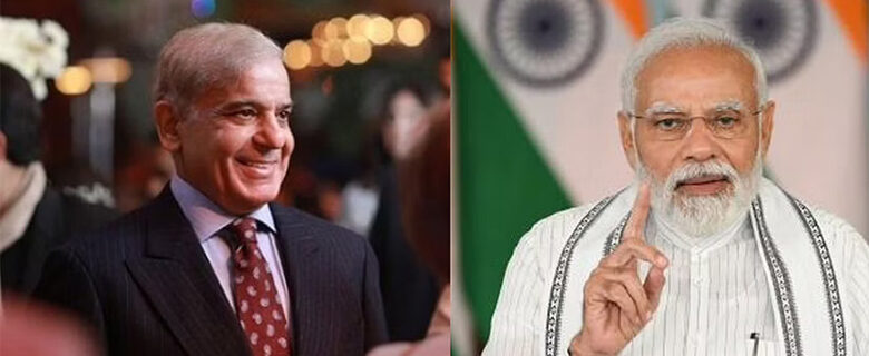 وزیر اعظم مودی نے پاکستان کے نو منتخب وزیر اعظم شہباز شریف کو خط لکھ کر مبارکباد پیش کی