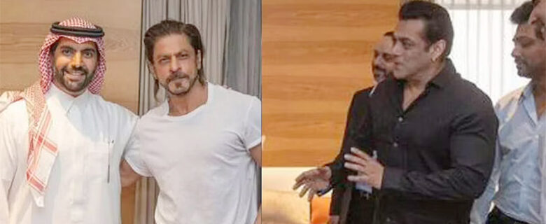 شاہ رخ اور سلمان خان کی سعودی وزیر سے ملاقات، اکشے کمار بھی ساتھ نظر آئے
