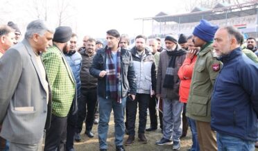 DC Srinagar conducts inspection of SK Cricket Stadium Sonwar