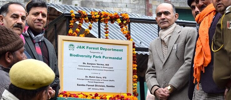 Sanjeev Verma inaugurates Biodiversity Park, inspects Forest Nursery at Purmandal
