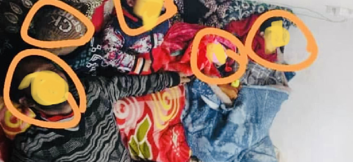 5 members of a non-local family died due to suffocation