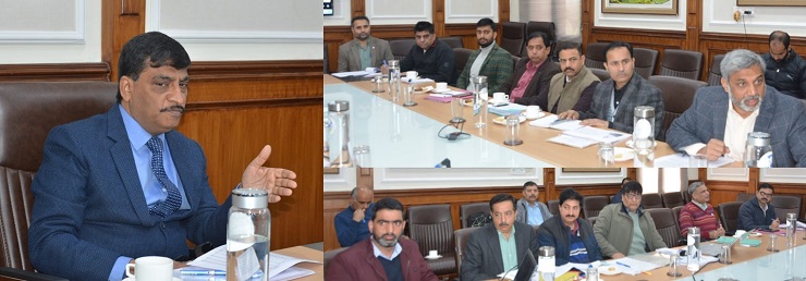 Chief Secretary chairs Jal Jeevan Mission meeting