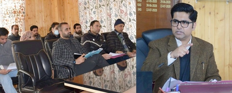 DC Bandipora reviews performance of Revenue Department