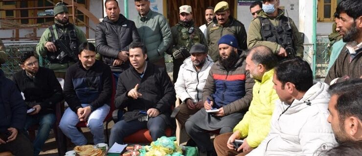 DC Kulgam visits waltengoo, took stock of arrangements for ongoing urs of Syed Noor Shah wali Bagdadi (RA)