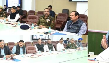 Lt Governor chairs high level meeting to review Road Safety in J&K UT