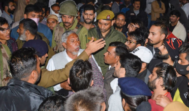 Narwal Jammu stone pelting incident during anti-encroachment drive