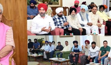 40 member Sikh delegation calls on Lt Governor