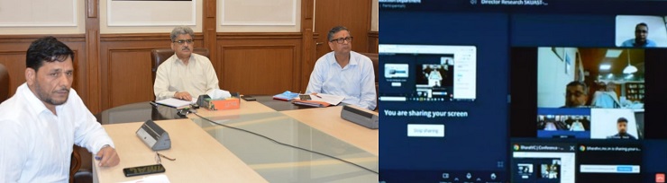 Atal Dulloo reviews State Level Upgradation Plan under PMFME-23