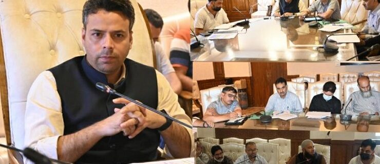 District Development Commissioner Kulgam reviewed the progress of ABDP implementation