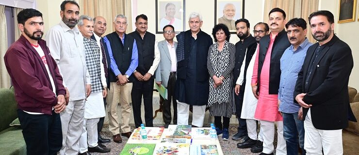 J&K National Panthers Party delegation calls on Lt Governor