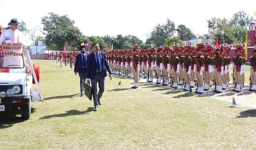 Lt Governor Manoj Sinha attends Passing Out Parade of JKP constables at PTS Kathua