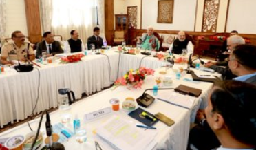 Union Home Ministry arrived on a visit to Jammu and Kashmir and camped in Jammu for 3 days