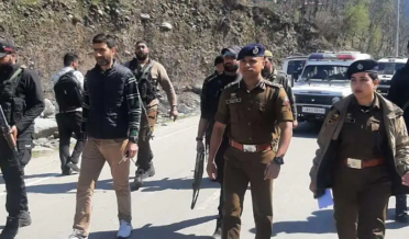 SSP Baramulla visited the border areas of Bonyarawadi