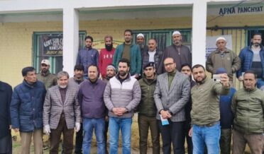 Secretary Cualture visits Panchayat Kanispora Block Baramulla