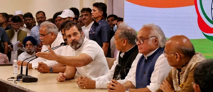 rahul gandhi protest
