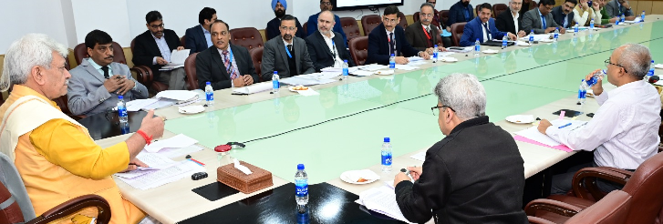 Lt Governor Manoj Sinha chaired high-level meeting of Public Sector Banks, Administrative Departments & other Financial Institutions (2)