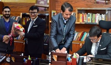 Minga Sherpa assumes charge as Director Information