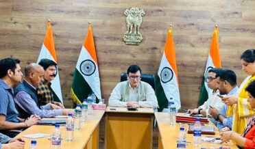 Minga Sherpa holds introductory meeting with DIPR, JDI, Jammu