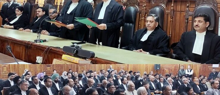 Oath Ceremony  of Justice  Atul Shreedharan as a Judge of High Court JK& L