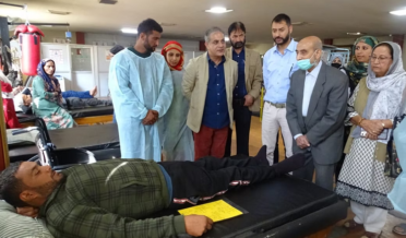 Commissioner Disabilities held an inquiry discussion with wheelchair basketball players