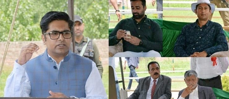 ضلع ترقیاتی کمشنر بانڈی پورہ کا شادی پورہ میں بلاک دیوس کا اِنعقاد