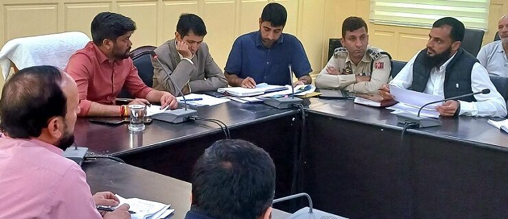 ضلع ترقیاتی کمشنرگاندربل نے بال تل سے شری اَمرناتھ جی یاترا ۔2023ء کے اِنتظامات کا جائزہ لیا