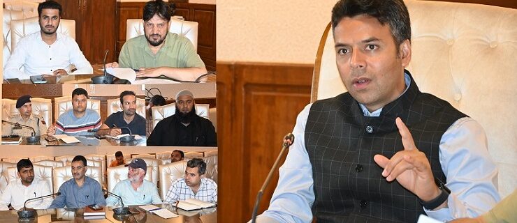 ضلع ترقیاتی کمشنر کولگام نے عید الاضحی کے اِنتظامات کا جائزہ لیا