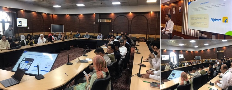 جموں وکشمیر ٹریڈ پروموشن آرگنائزیشن کا سری نگر میں والمارٹ وردھی کامرس آن بورڈنگ مہم کا اِنعقاد
