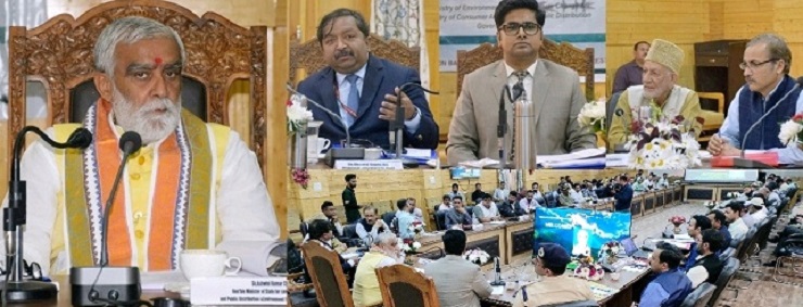 Union MoS, Ashwini Kumar Choubey Visits Bandipora, stresses on Eco tourism promotion and Eco Clubs