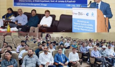 Jal Shakti Deptt organises workshop on Source Sustainability
