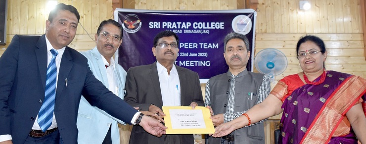 SP College Srinagar accredited with Grade A+ by NAAC