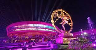 27 feet tall, 18 ton Nataraja statue at G20