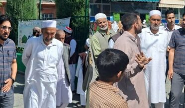 ADC Kulgam takes stock of Milad arrangements at Ziyarat Shareef Simnanya (RA)