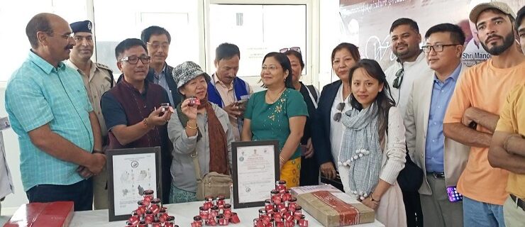 ارونا چل پردیش کے وزیر زراعت نے آئی آئی کے ایس ٹی سی دوسو پانپور کا دورہ کیا