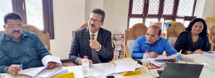 Forth meeting of UTLLACPC convened in Srinagar