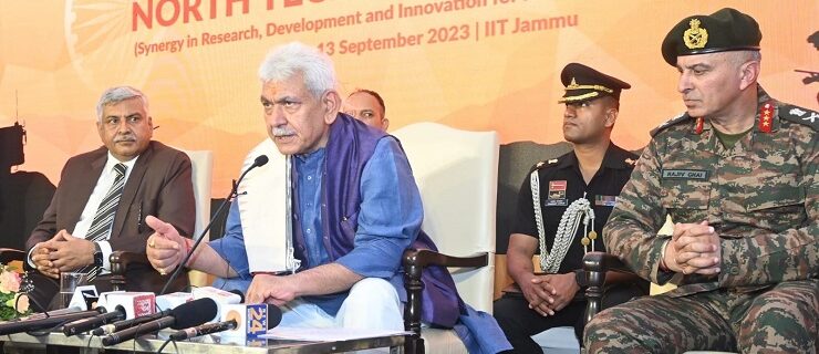 Lt Governor Shri Manoj Sinha attends North-Tech Symposium-2023 at IIT Jammu