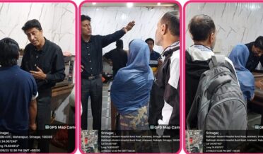 سری نگر فوڈ سیفٹی ٹیموں نے عید میلاد النبیؐ کے موقعہ پر شہر کے بازاروں کا معائینہ کیا