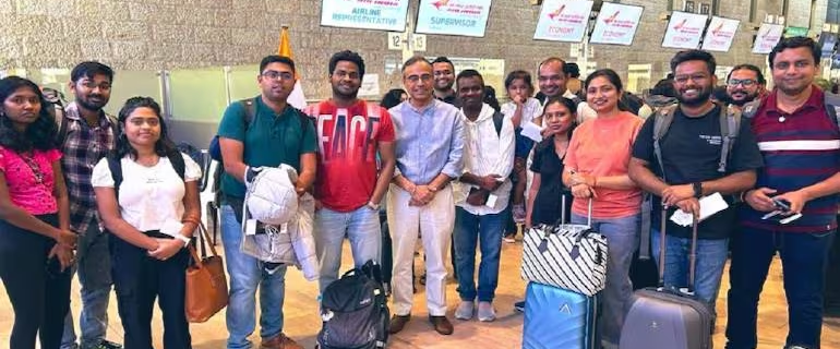 Operation Ajay The first batch of Indians returned home from Israel