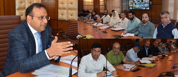 Saurabh Bhagat reviews status of skilling of youth identified under B2V, MTMP