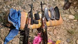 Confiscation of weapons dropped by drones