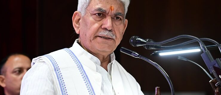 Lt Governor Sh Manoj Sinha addresses the closing ceremony of Audit Week at Jammu