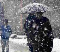 Weather conditions across the tunnel remain poor, fresh snow in the highlands, rain in the plains.