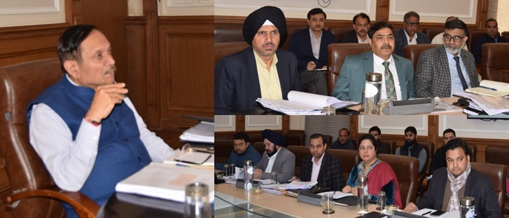 Advisor Bhatnagar chairs BoDs meet of SICOP, SIDCO