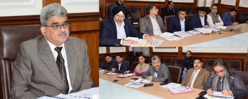 چیف سیکرٹری نے صنعت کاروں کے ساتھ متواتر روابط رکھنے کیلئے باضابطہ طورپر ایک لائحہ عمل وضع کرنے کی ضرورت پر زور دیا